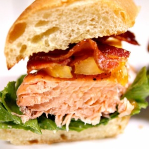 Salmon BLT