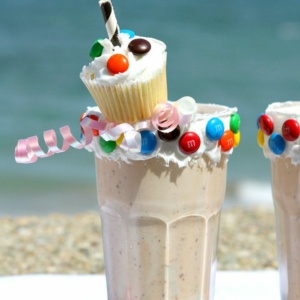 Birthday Cake Milkshakes