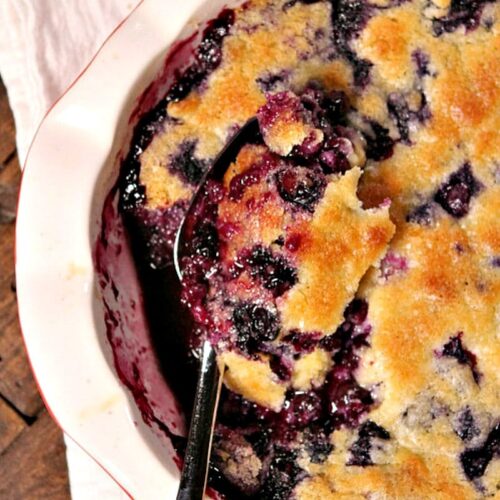 Blueberry Cobbler - Recipe Girl