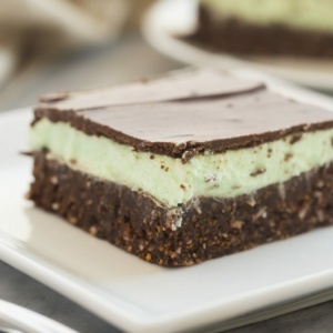 No Bake Mint Chocolate Bars