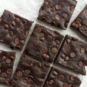 Healthier Fudge Brownies