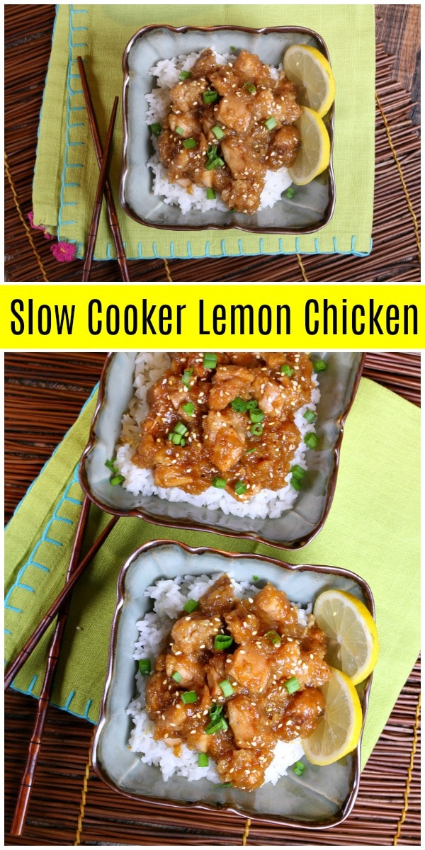 Slow Cooker Lemon Chicken Recipe Girl 8329