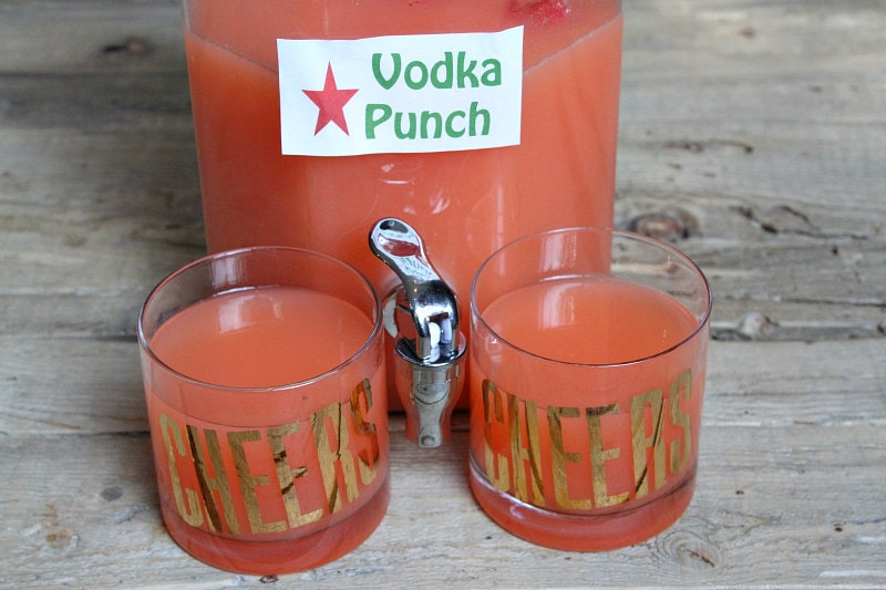 Orange Vodka Party Punch - Crazy for Crust