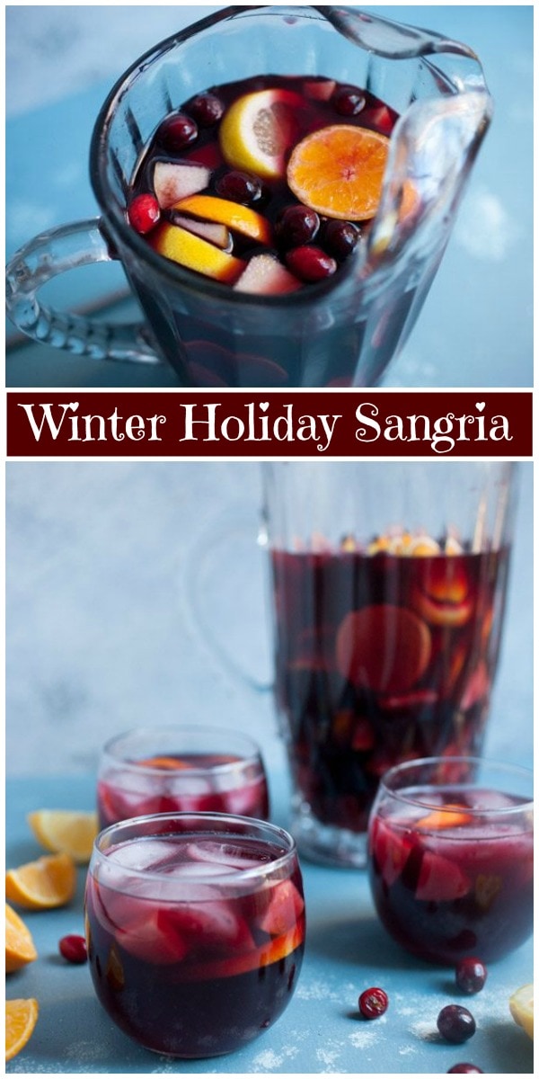 Winter Holiday Sangria - Recipe Girl