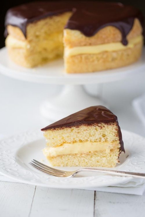 Boston Cream Pie - Recipe Girl