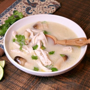 Thai Coconut Chicken Soup - Recipe Girl