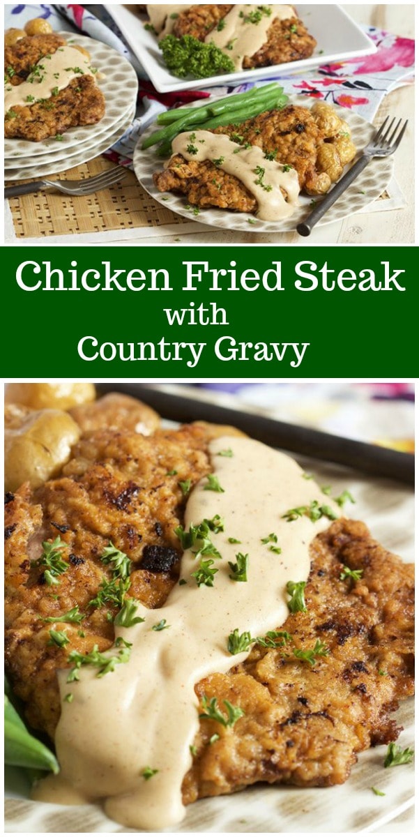 Chicken Fried Steak with Country Gravy - Recipe Girl