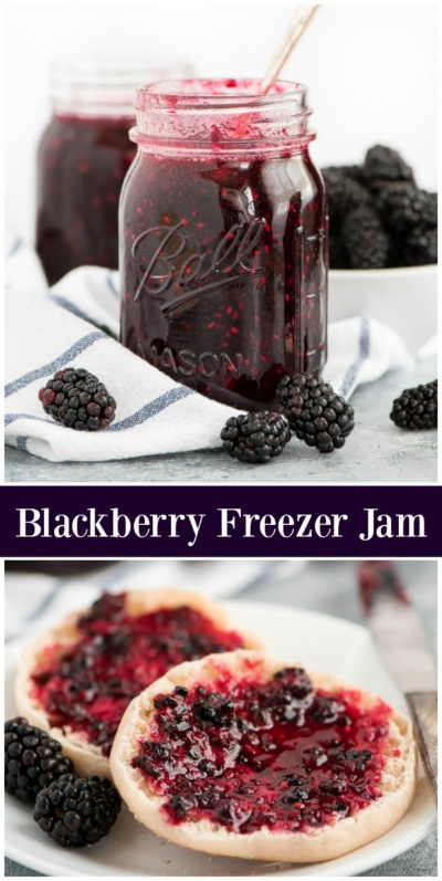 Blackberry Freezer Jam - Recipe Girl