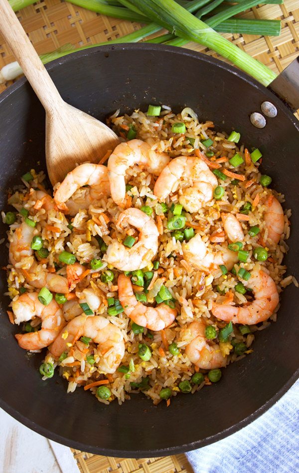 Easy Shrimp Fried Rice Recipe Recipe Girl 