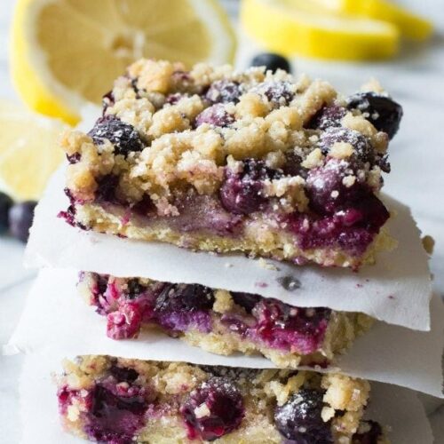 Lemon Blueberry Custard Pie Recipe Girl 2545