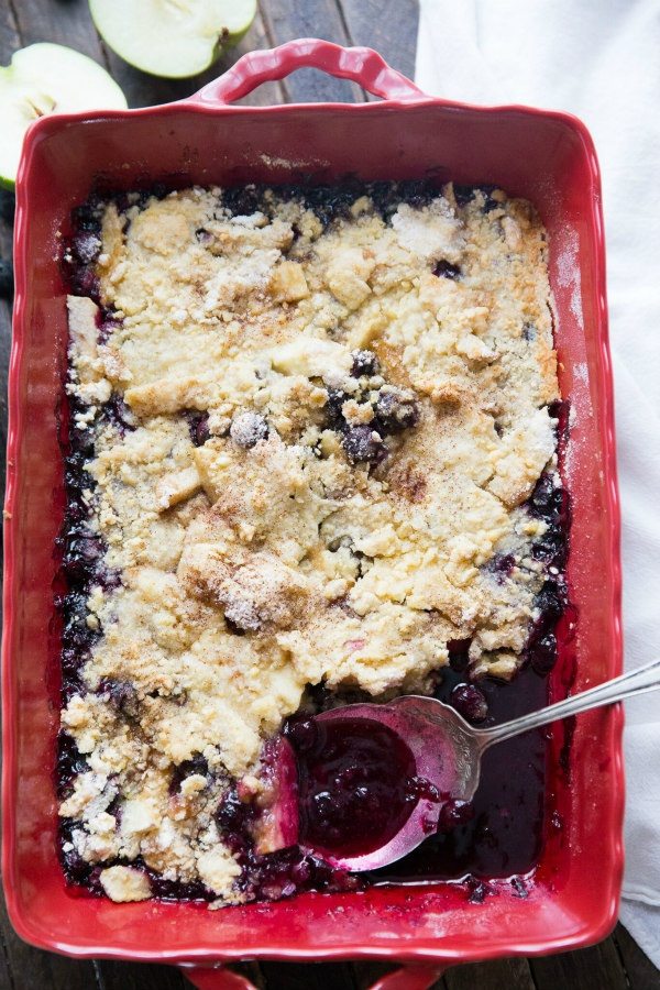 Blueberry Apple Crisp - Recipe Girl