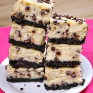 Chocolate Chip Cheesecake Bars