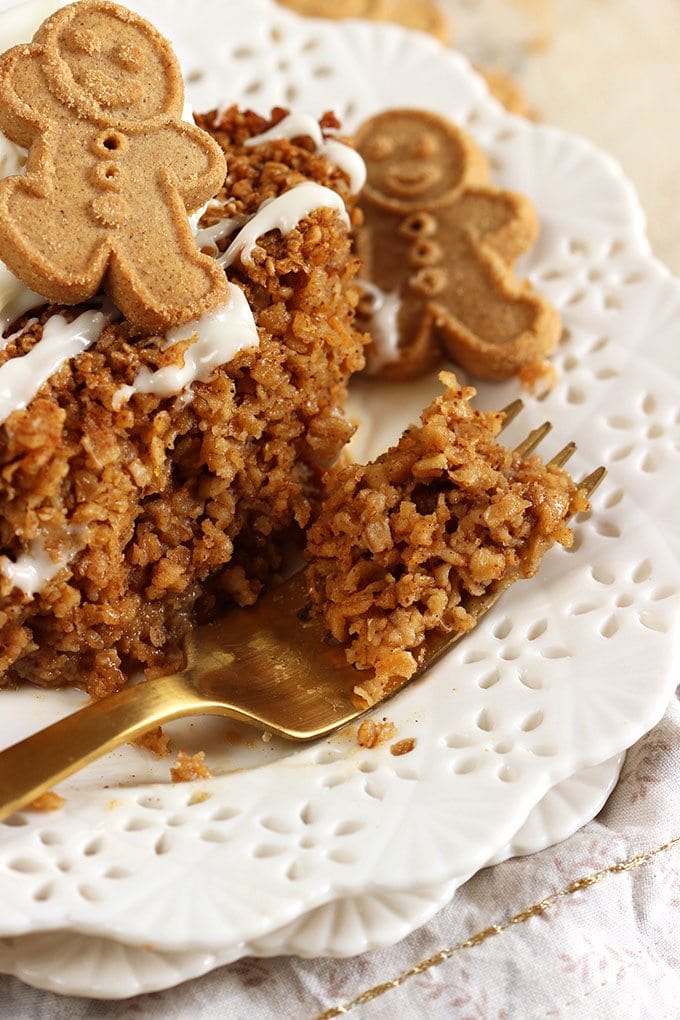 Gingerbread Baked Oatmeal - Recipe Girl