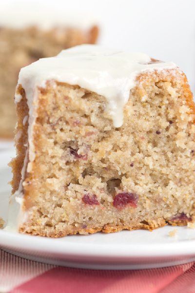 Cranberry Sauce Cake - Recipe Girl