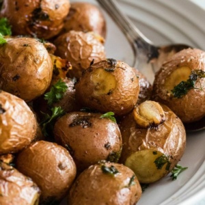 Garlic Parsley Potatoes