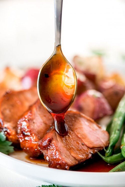 Maple Glazed Pork Tenderloin Recipe Girl