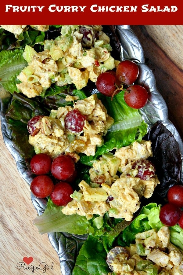 Fruity Curry Chicken Salad Recipe - Recipe Girl