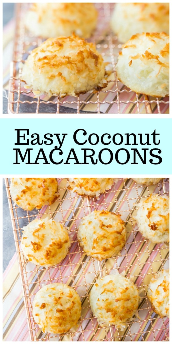 Easy Coconut Macaroons - Recipe Girl