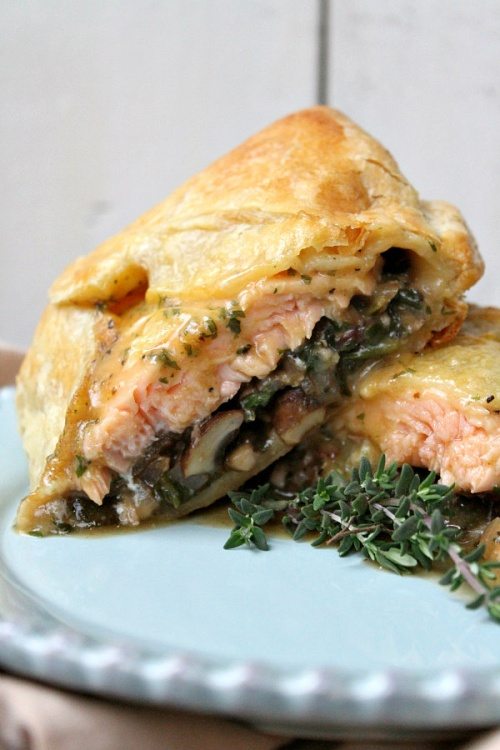 Salmon Wellington - Recipe Girl