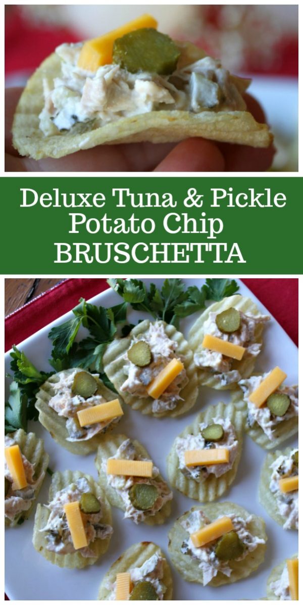 Potato Chip Bruschetta - Recipe Girl