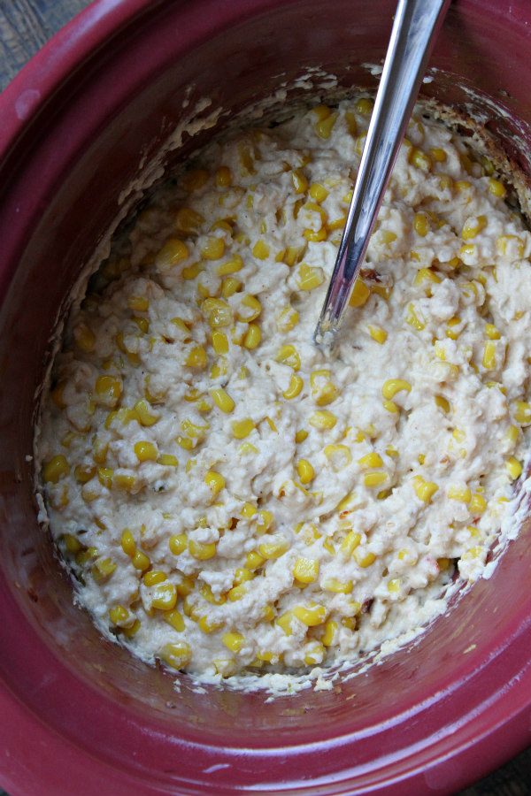 Slow Cooker Mexican Corn Dip Recipe - Sugar, Spice and Family Life