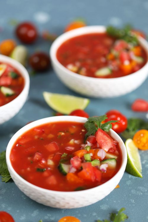 Easy Gazpacho Recipe - RecipeGirl