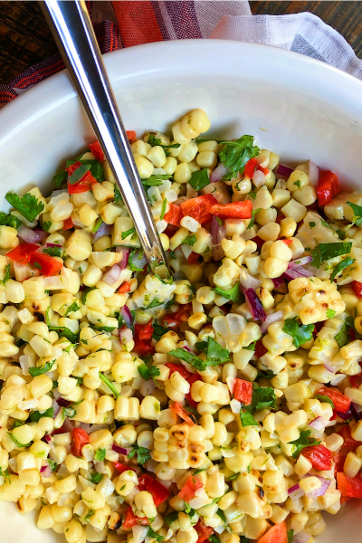 Grilled Corn Salad - Recipe Girl