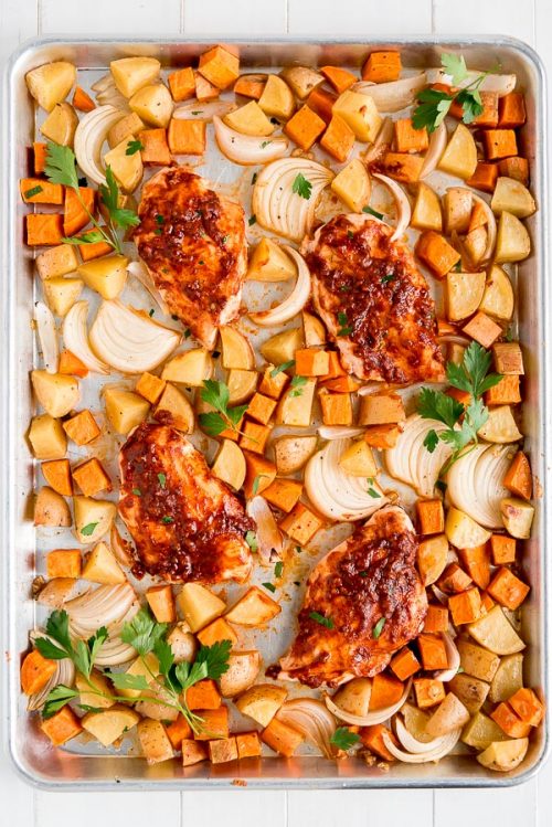 Sheet Pan Paprika Chicken - Recipe Girl