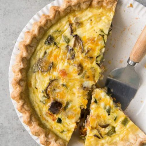 Summer Vegetable Quiche - Recipe Girl