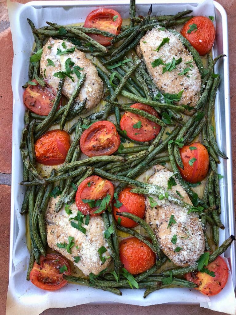 Tuscan Chicken Sheet Pan Dinner - Recipe Girl®
