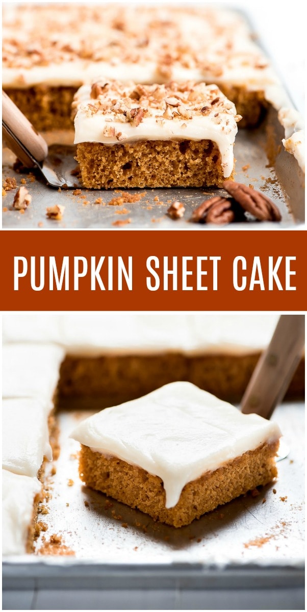 Pumpkin Sheet Cake - Recipe Girl®