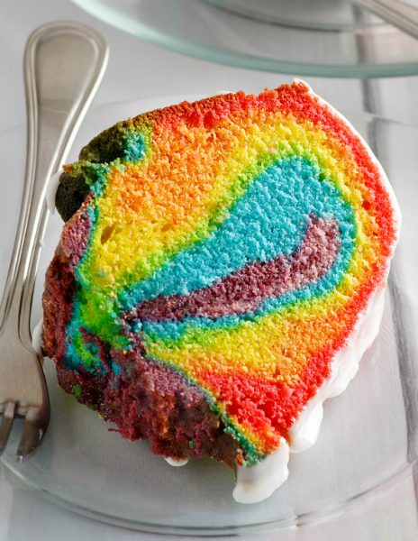 Rainbow Bundt Cake - Recipe Girl®