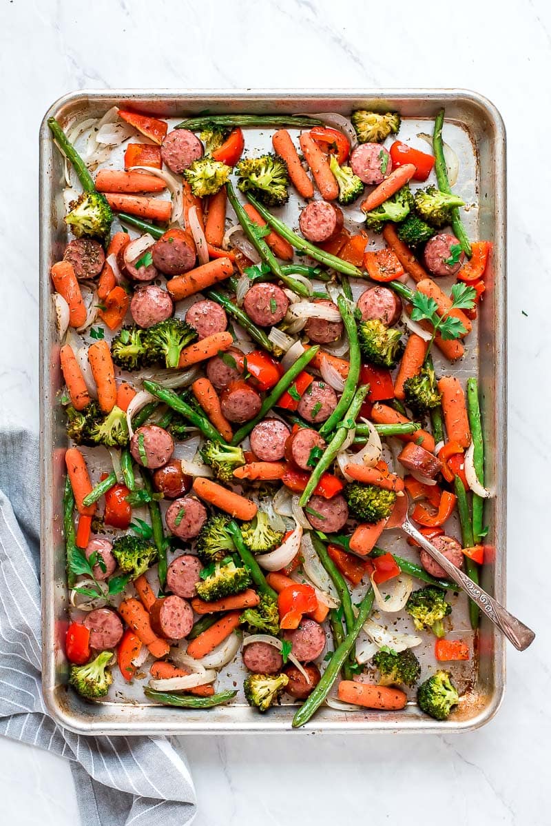 https://www.recipegirl.com/wp-content/uploads/2019/01/sheet-pan-roasted-veggies-sausage-2.jpg