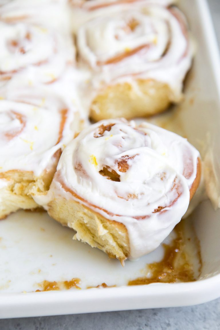 Lemon Sweet Rolls - Recipe Girl®