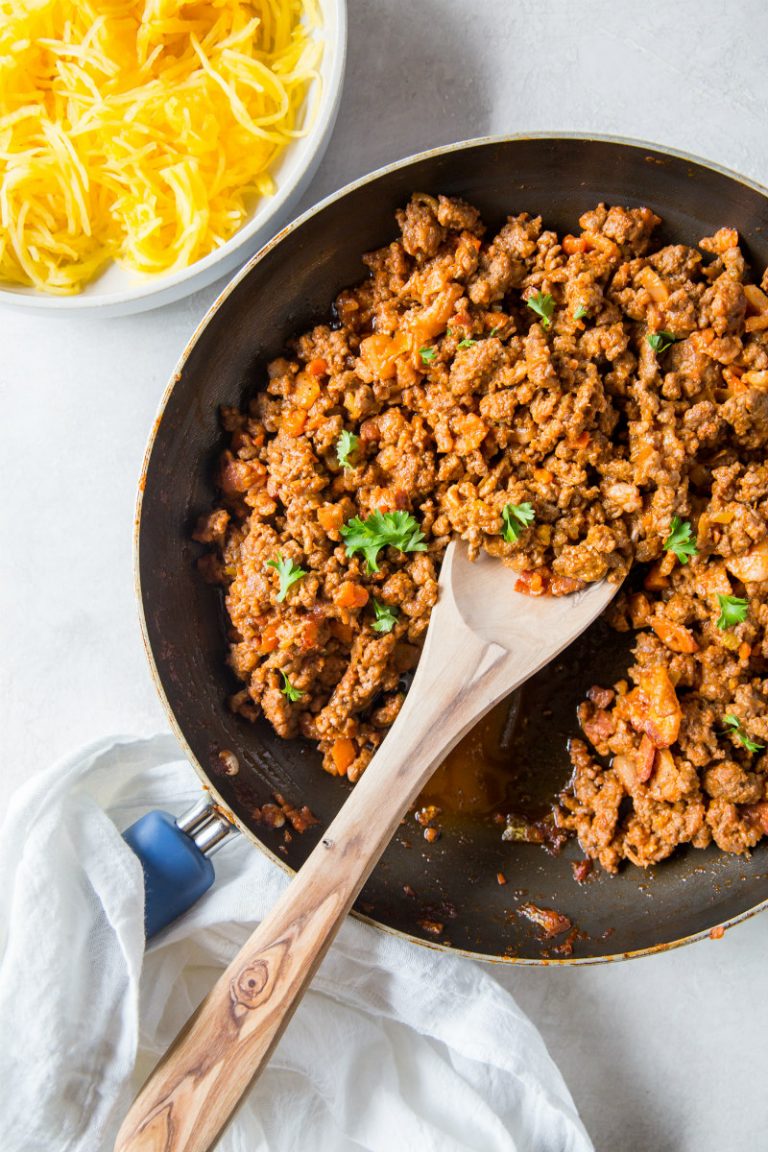 Paleo Spaghetti Squash Bolognese - Recipe Girl®