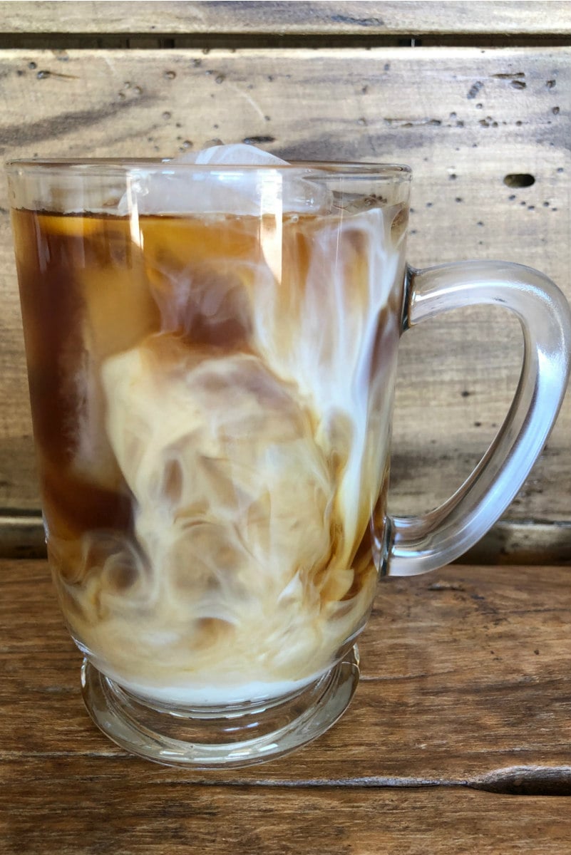 Glass Coffee Cup - Cold Brew Coffee Glass - Glass Can with Lid and Straw -  Iced Coffee - Coffee Glass - Glass Can for Coffee - Coffee Lover