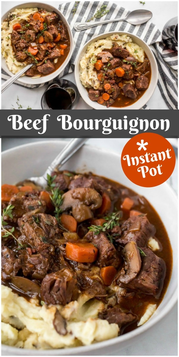 Instant Pot Beef Bourguignon - Recipe Girl