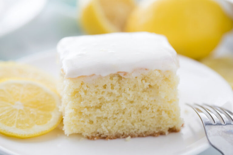 Lemon Sour Cream Cake - Recipe Girl®