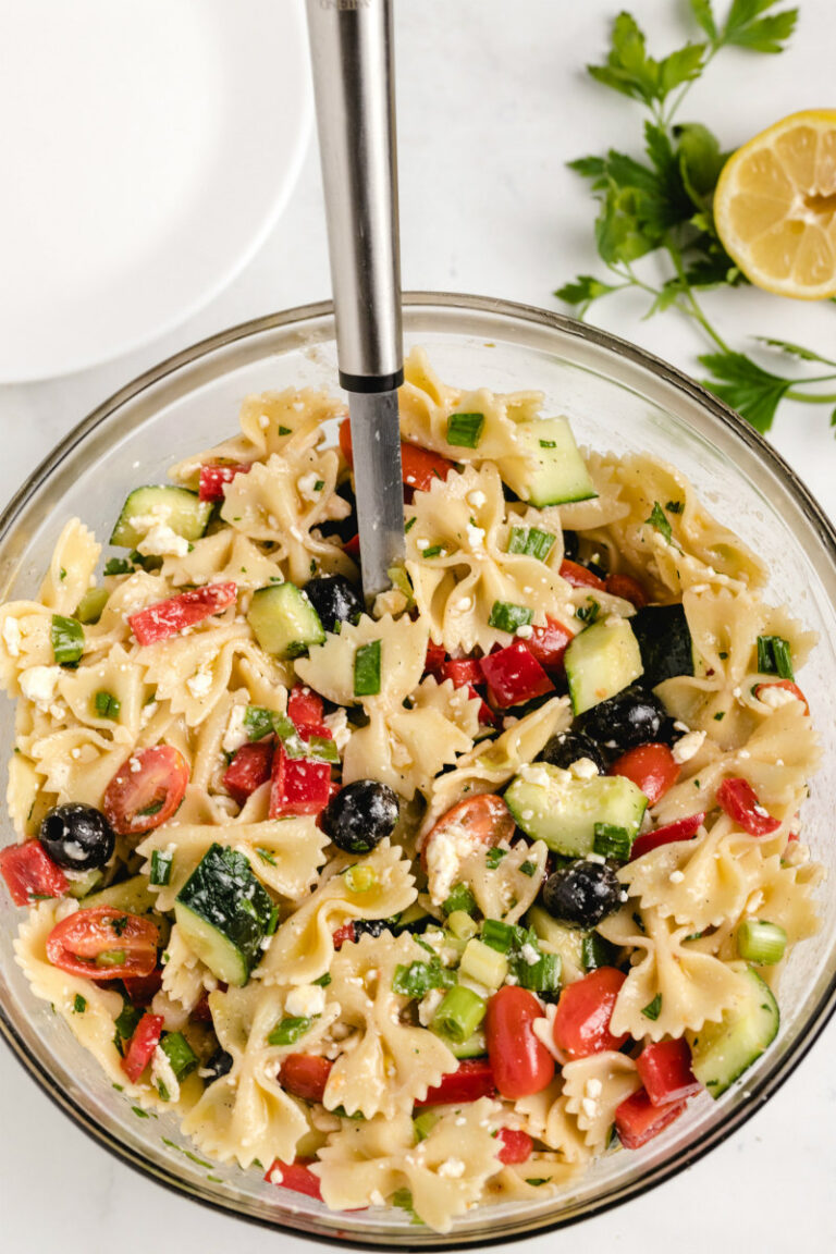 Rotini Pasta Salad With Summer Vegetables 1 768x1152 