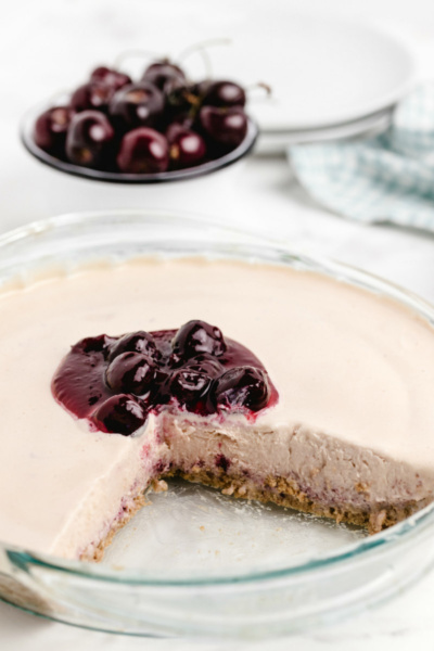 Cherries Jubilee Ice Cream Pie - Recipe Girl®