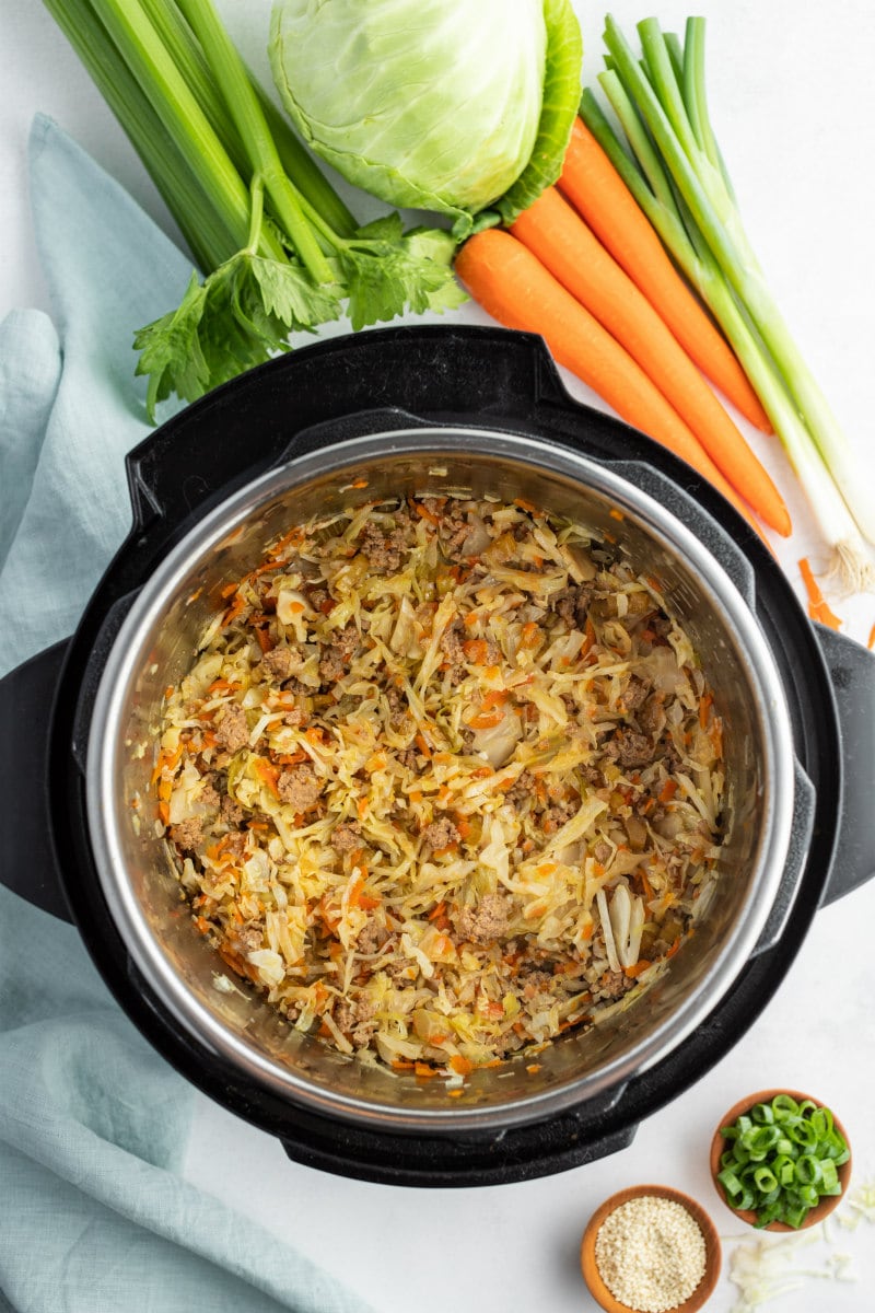 Instant Pot Egg Roll in a Bowl - Recipe Girl®