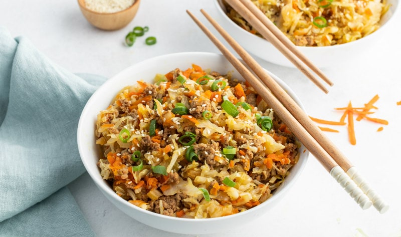 Instant Pot Egg Roll in a Bowl - Recipe Girl®