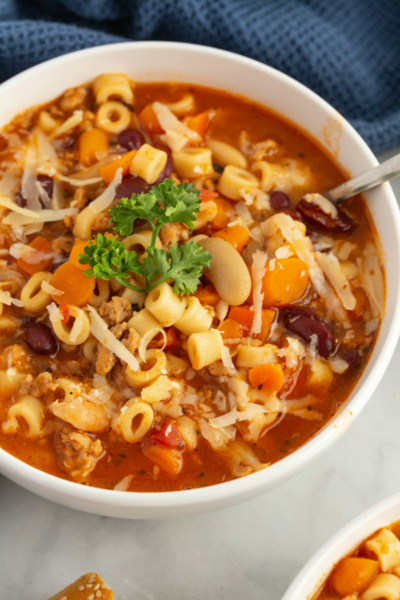 Instant Pot Pasta e Fagioli Soup - Recipe Girl®