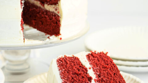 Fudgy Red Velvet Cake Pie from my Pinterest Party