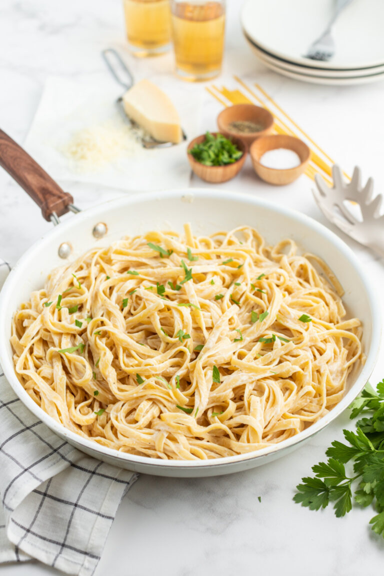 Fettuccine Alfredo - Recipe Girl®