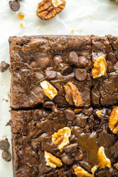 Turtle Brownies - Recipe Girl®