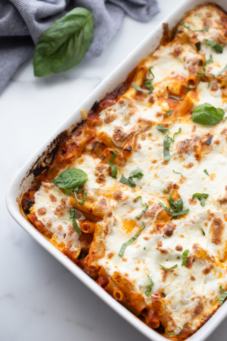 Burrata Baked Ziti - Recipe Girl®