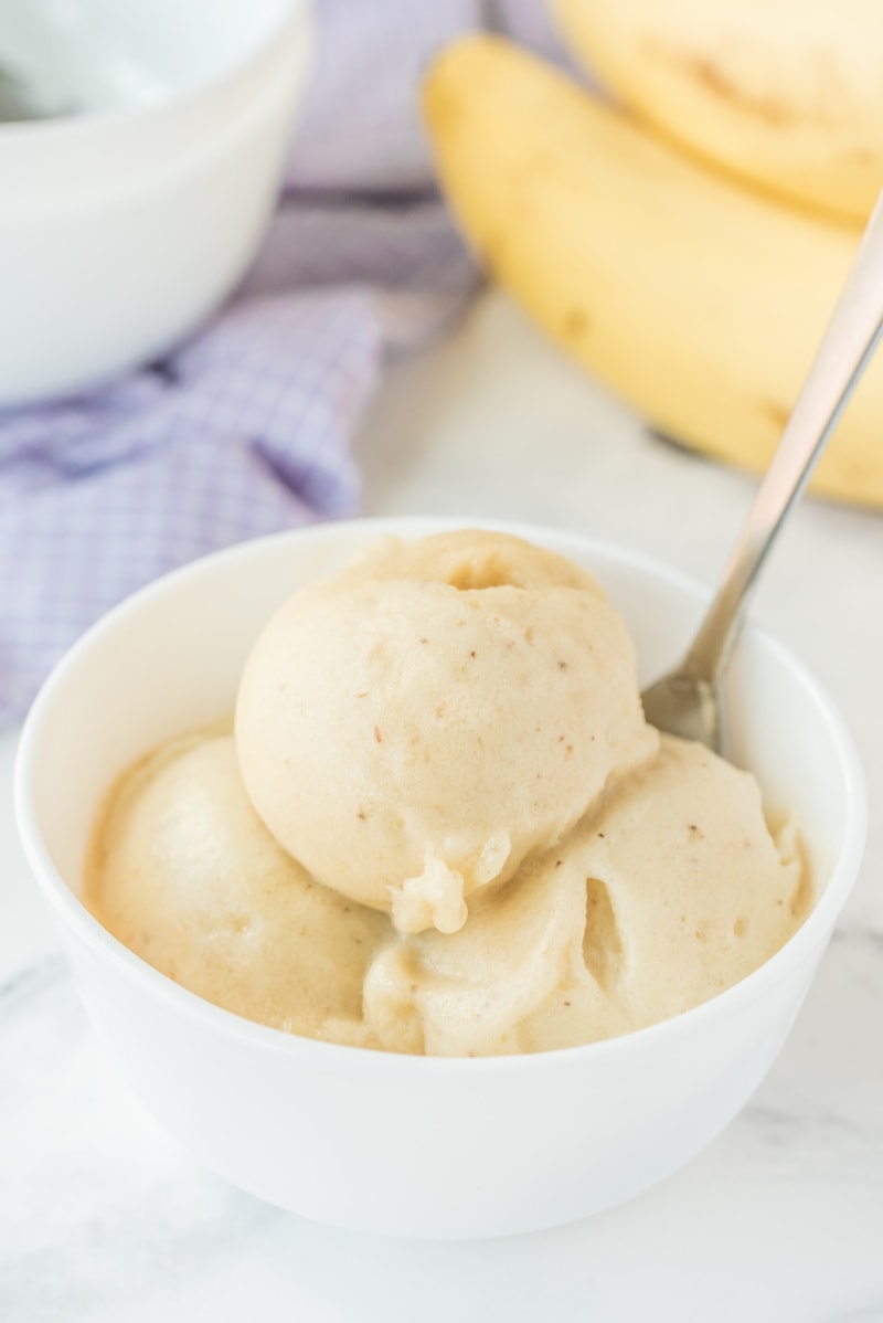 One Ingredient Banana Ice Cream - Recipe Girl®