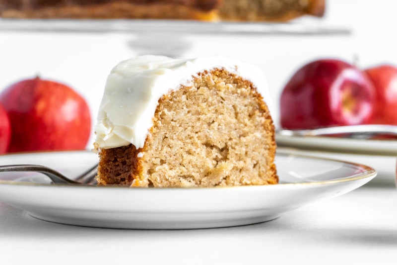 Apple Bundt Cake with Cream Cheese Swirl - Life In The Lofthouse