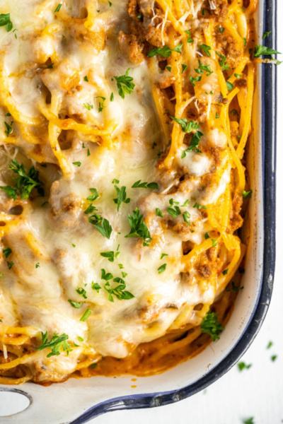 Beef Spaghetti Casserole - Recipe Girl®